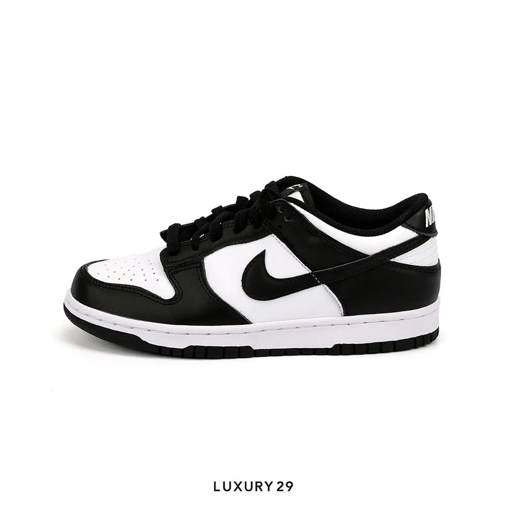 Kid Nike Dunk Low Retro White Black Panda (2021) (PS)(33, Black)