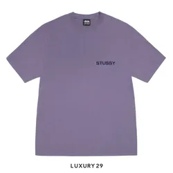 【Stussy】 Surf Club T-Shirt Pigment Dyed Grape Sneaker Politics