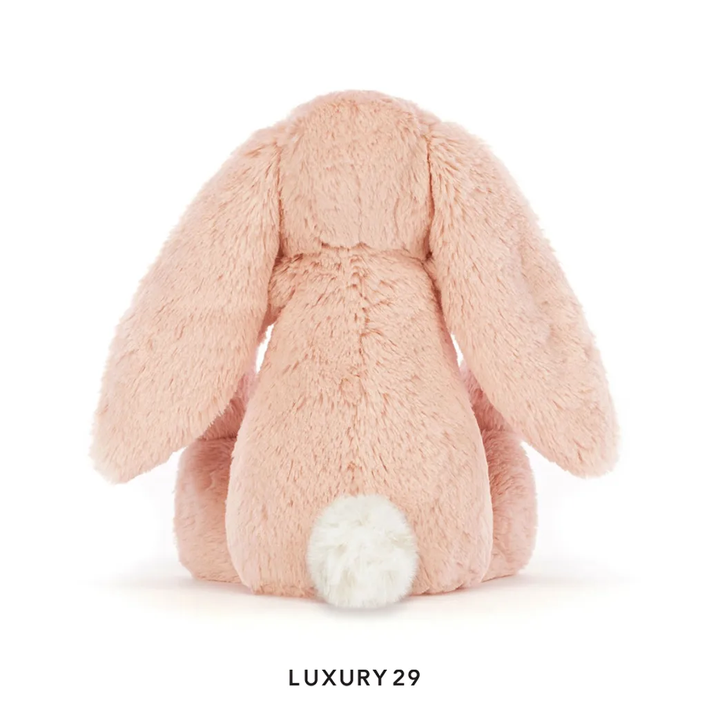 JellyCat Bashful Pink Bunny(Medium, Pink)