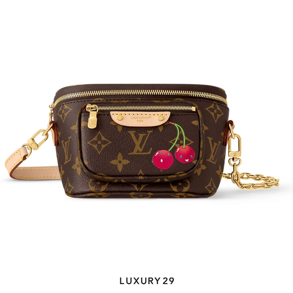 Louis Vuitton LV x TM - Mini Bumbag Monogram Canvas Brown(Small, Brown)