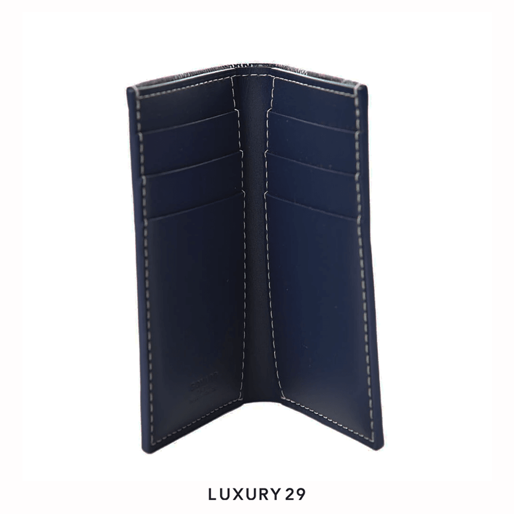 Goyard Saint-Pierre Card Wallet Navy Blue(Small, Blue)