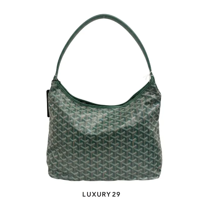 Goyard Boheme Hobo Bag Green