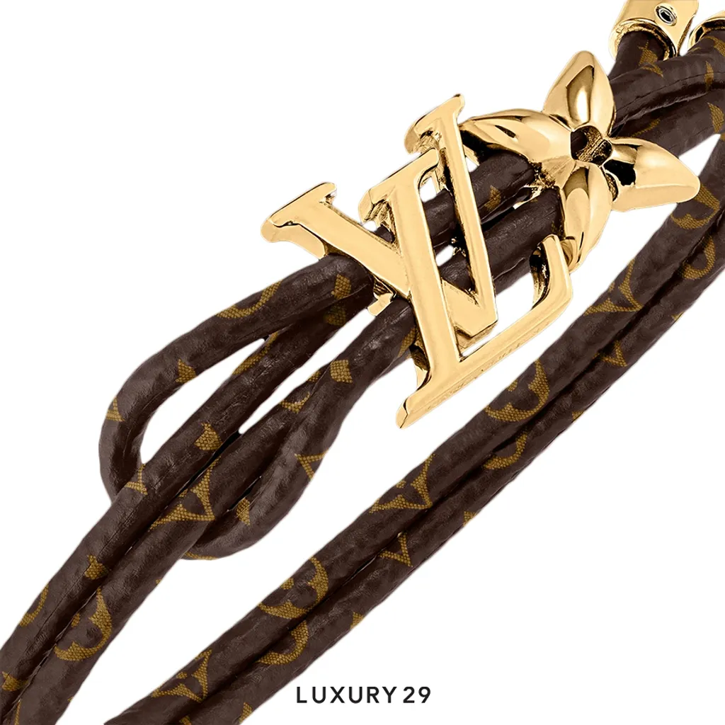 Louis Vuitton LV Bloom Bracelet(Small, Brown)