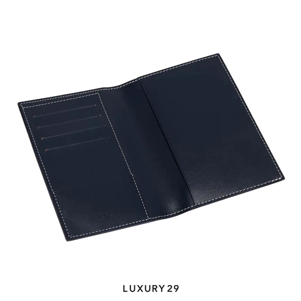 Goyard Grenelle Passport Cover Navy Blue(Small, Blue)