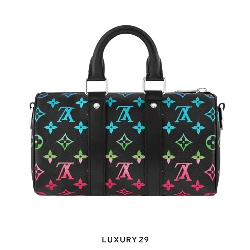 Louis Vuitton LV Bandouliere 25 Bag Black(Small, Black)