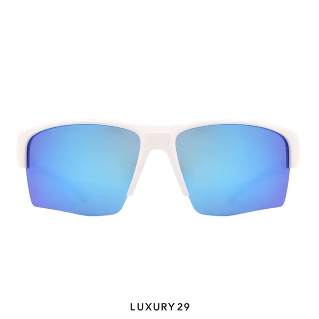 Red Bull Spect Sunglasses Chain-04P smoke with blue mirror