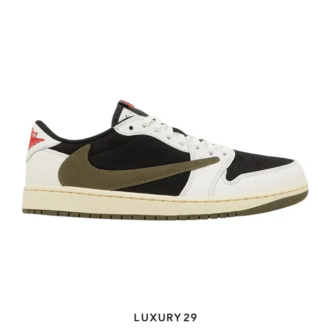 Nike Jordan 1 Retro Low OG SP Travis Scott Olive  (Women's)