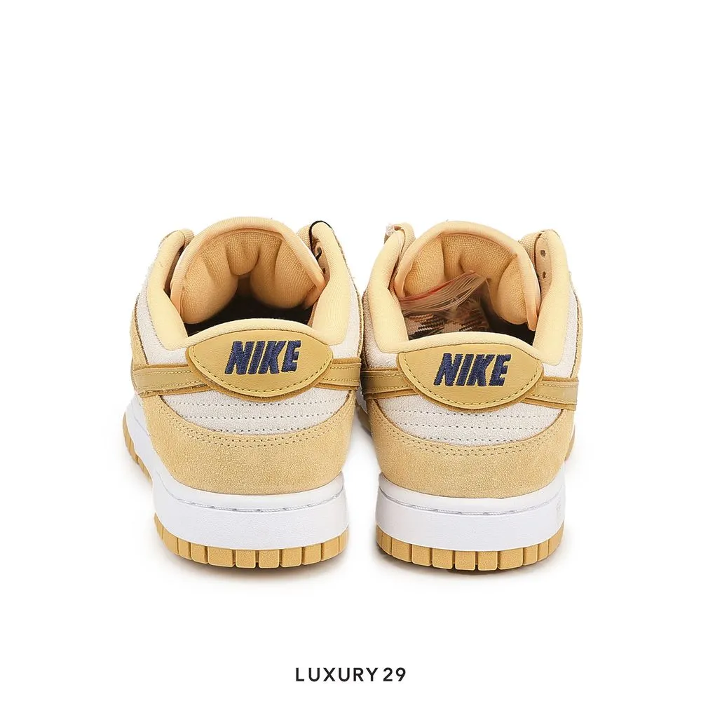 Nike Dunk Low Celestial Gold Suede (Women's)(W)(40, Gold)