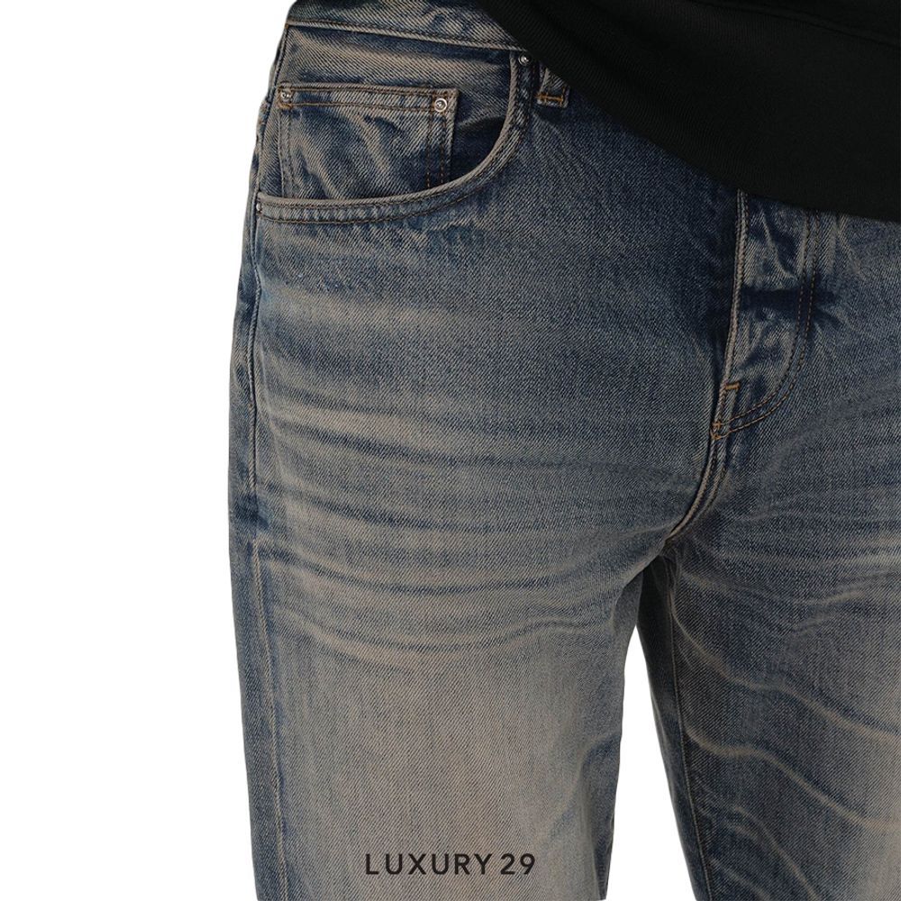 Amiri RELEASE HEM STRAIGHT JEAN Antique Indigo(M, Blue)