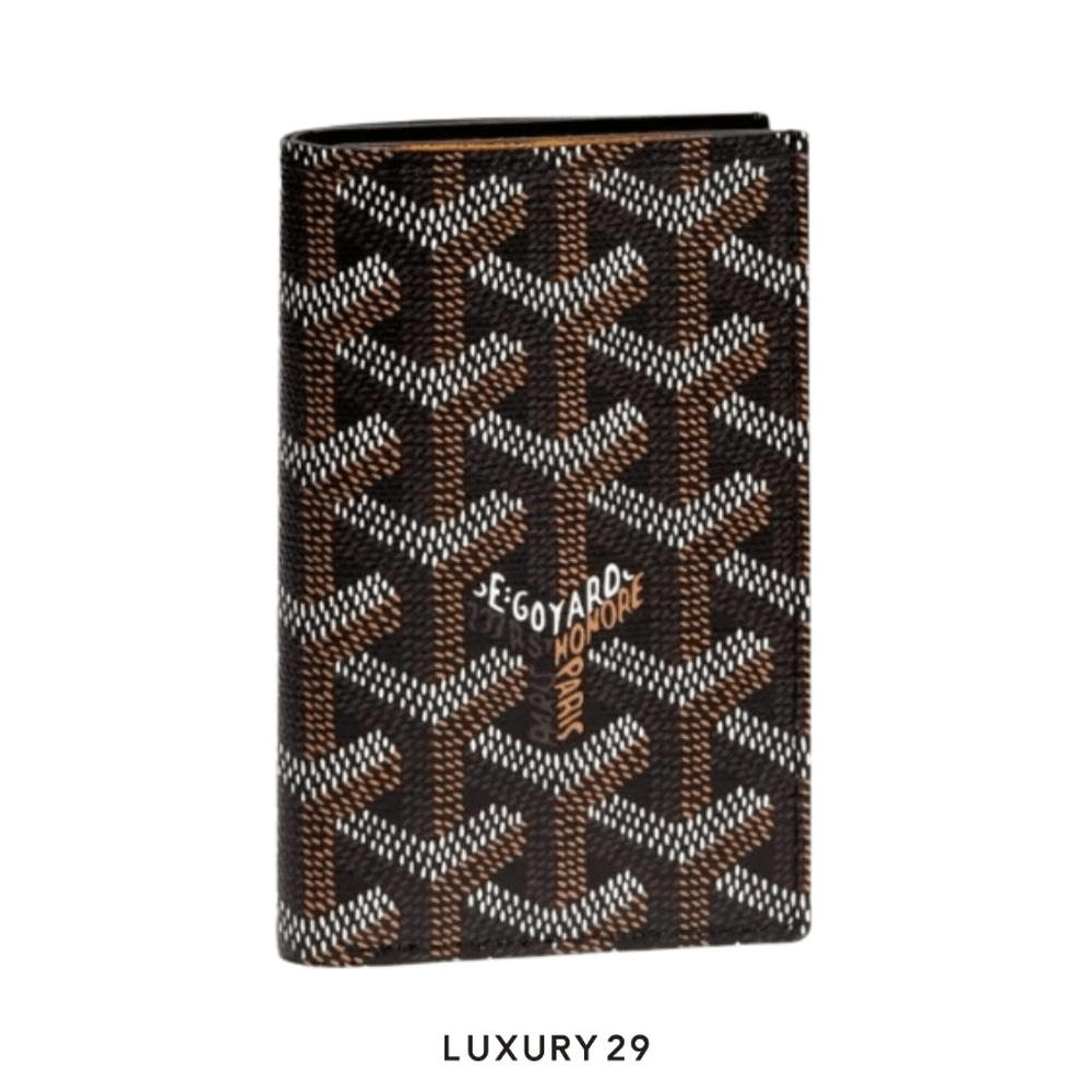 Goyard Saint-Pierre Card Wallet Black(Small, Black)
