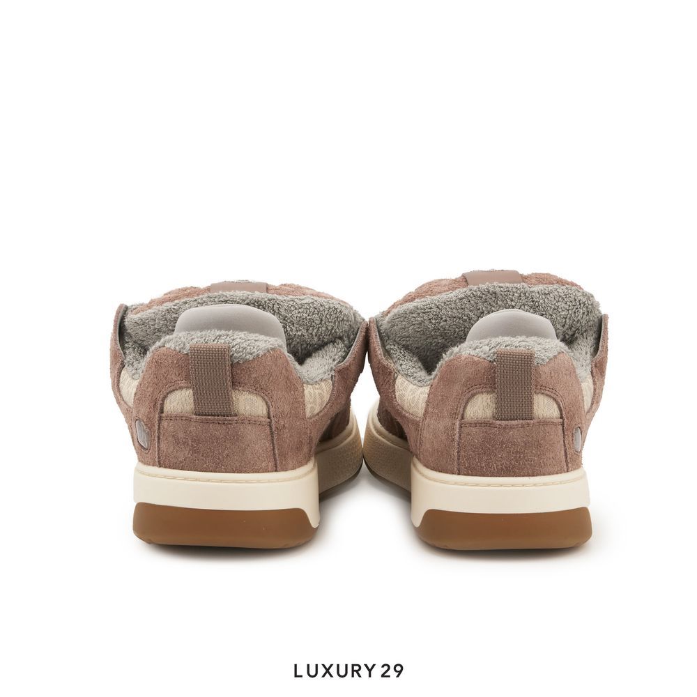 Dior by ERL B9S Skater Sneaker, Limited and Numbered Edition Lilac Suede and Dior Oblique Jacquard(42, Brown)