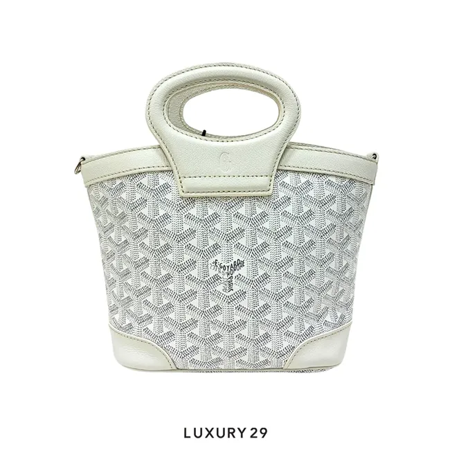 Goyard Beluga Bag Mini White