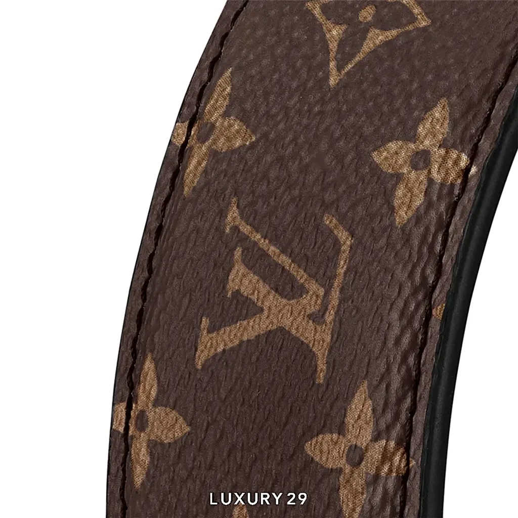 Louis Vuitton LV Outline headpiece Monogram Canvas(Free Size, Brown)