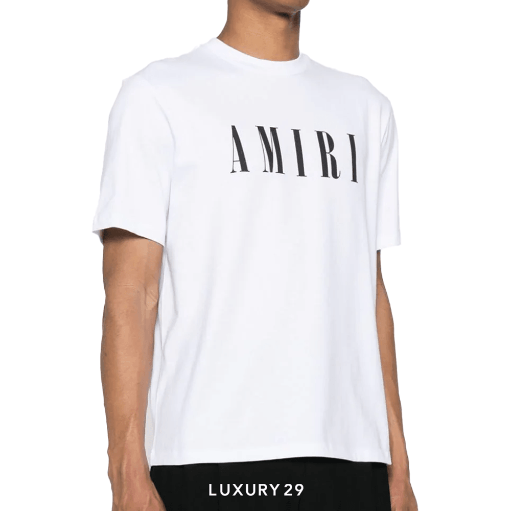 AMIRI CORE LOGO TEE WHITE(L, White)