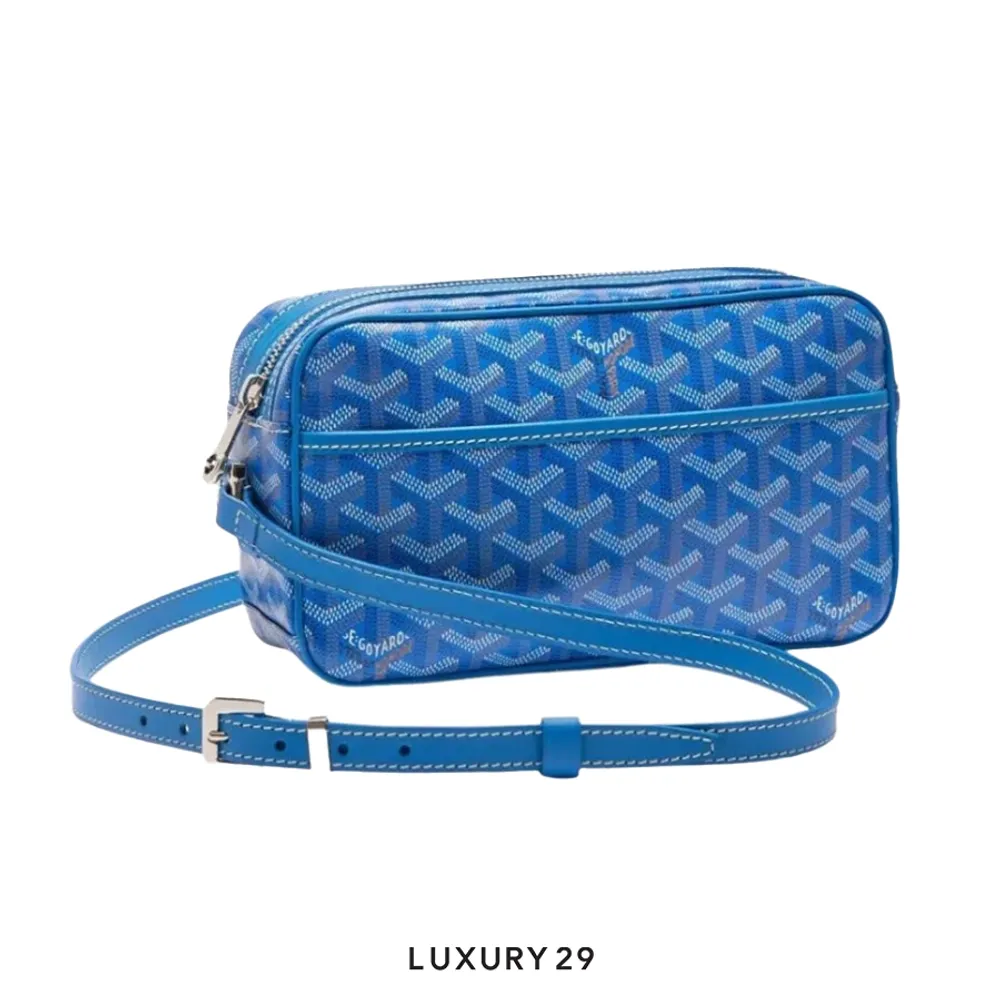 Goyard Cap-Vert PM Bag Sky Blue(Small, Blue)