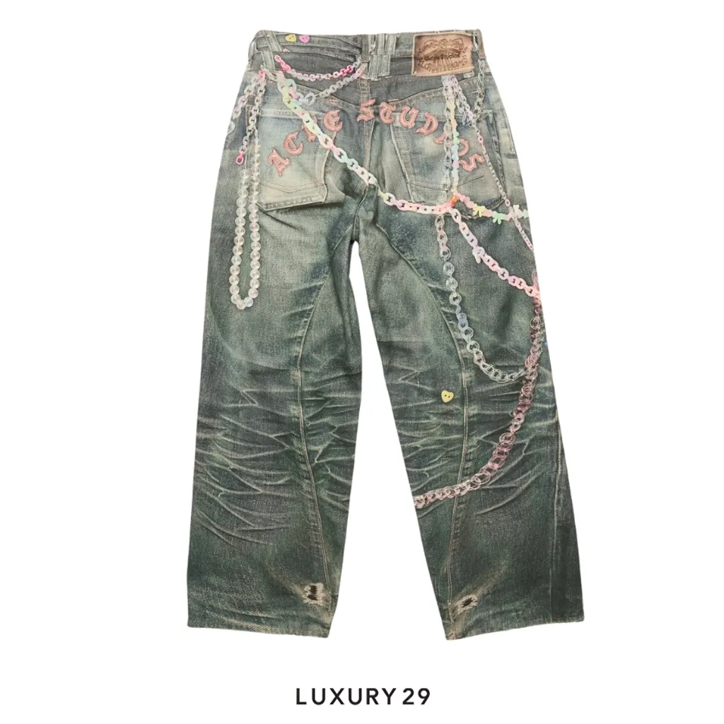 Acne Studios Loose fit jeans – 1981 Mid Blue(S/S, Blue)