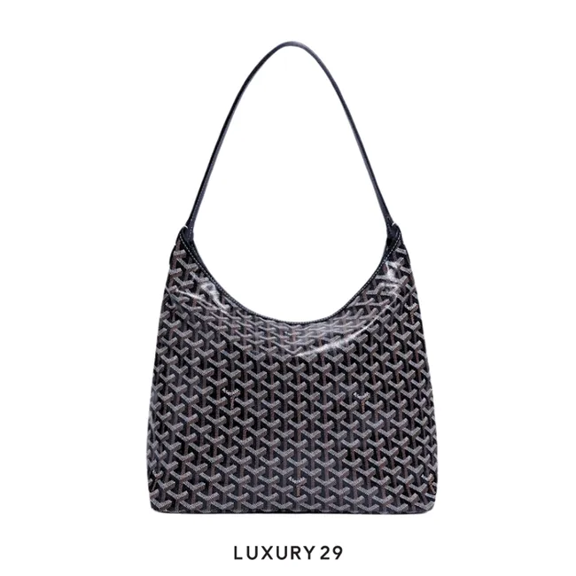 Goyard Boheme Hobo Bag Navy Blue