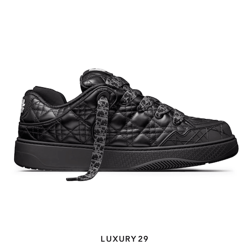 Dior B9S Skater ERL Black Quilted Cannage Calfskin(44, Black)