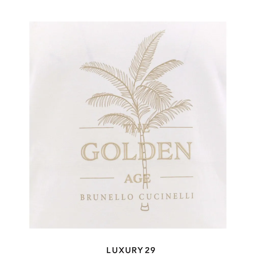 Brunello Cucinelli T-Shirt Mens White(2XL, White)
