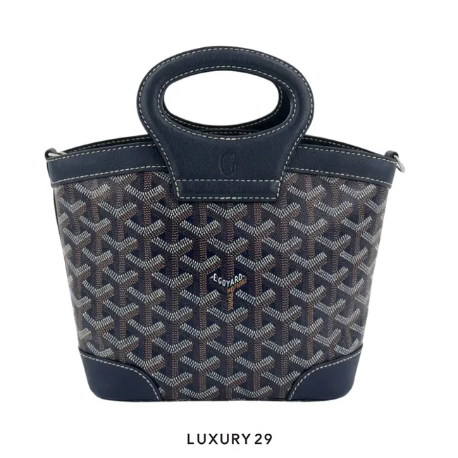 Goyard Beluga Bag Mini Navy Blue