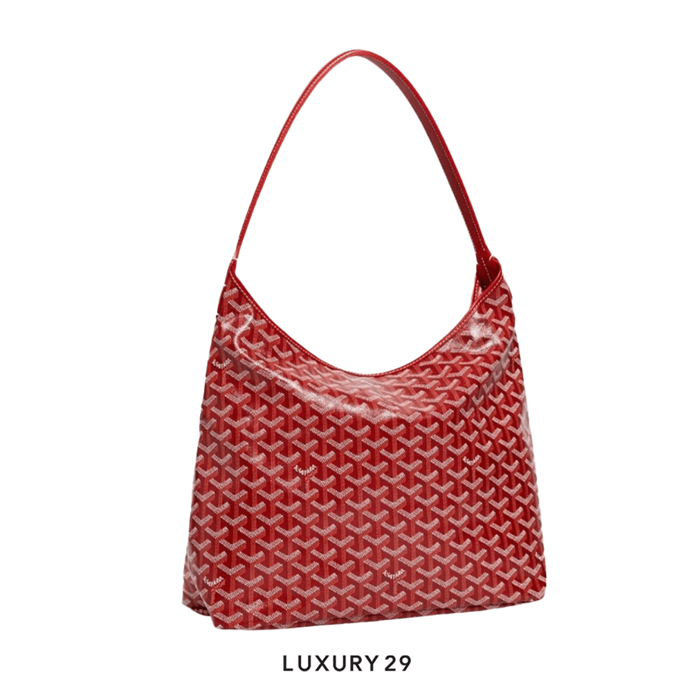 Goyard Boheme Hobo Bag Red(Small, Red)