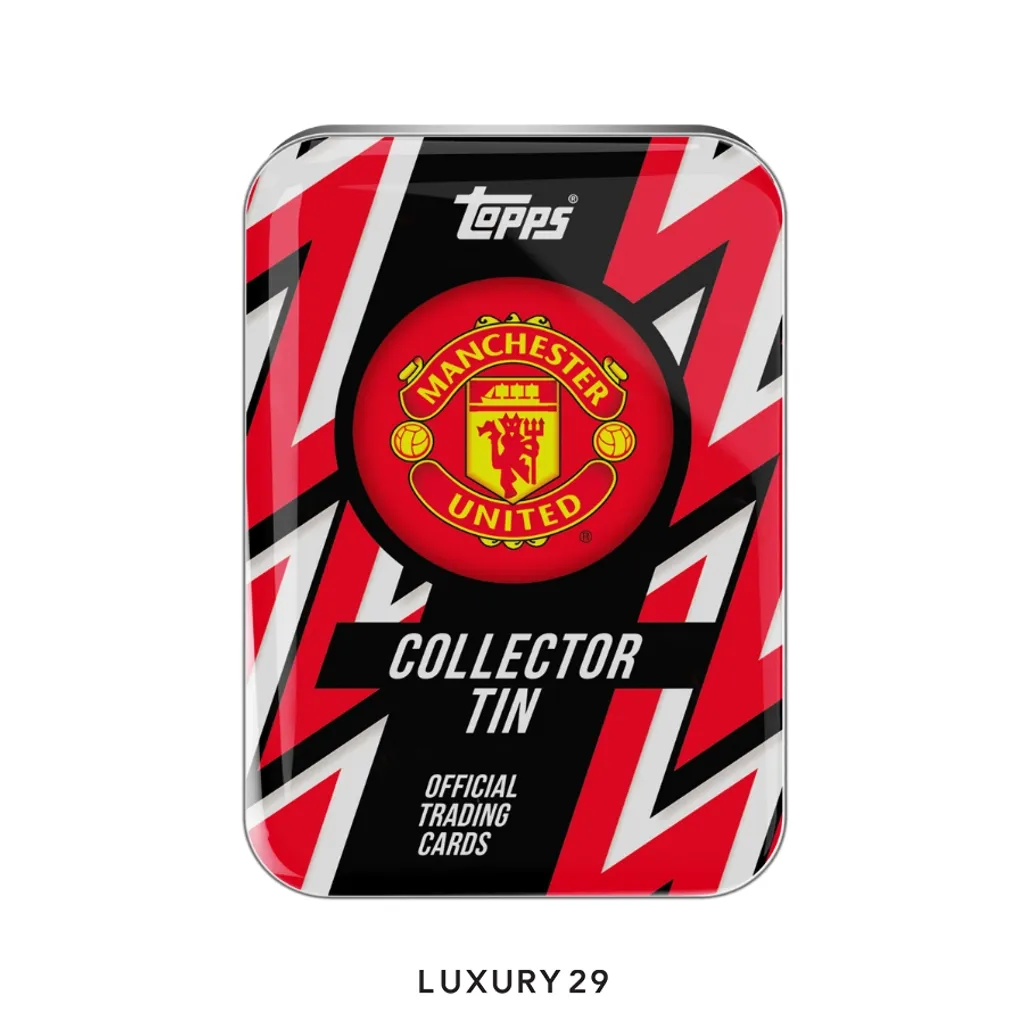 Topps 2025/26 Manchester United Collector Tin(Small, Red)
