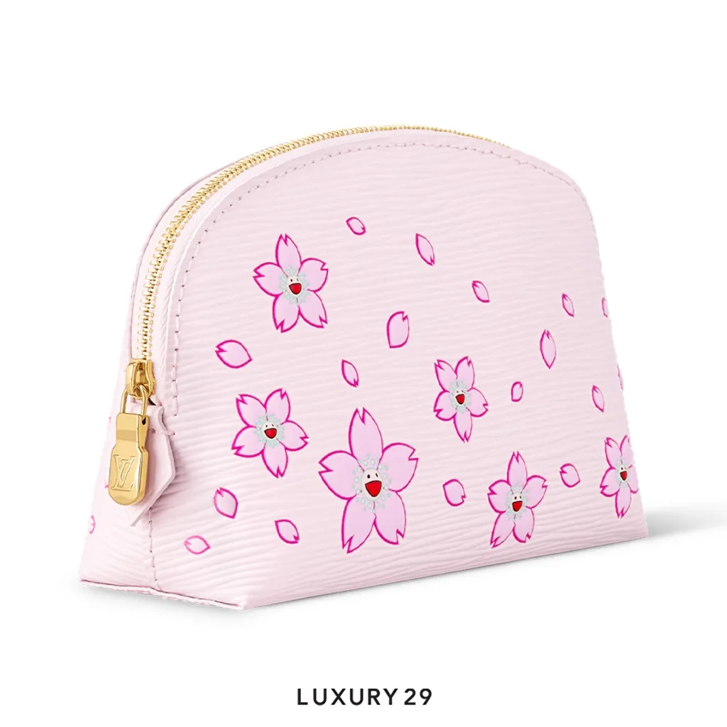 LOUIS VUITTON LV x TM - Cosmetic PM Cosmetic Bag Pink(Small, Pink)