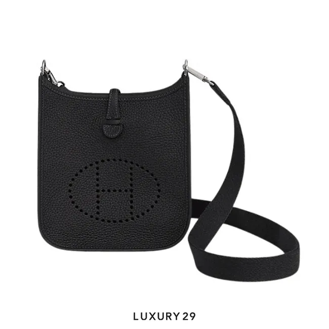 Hermes Evelyne 16 Amazone Bag Noir