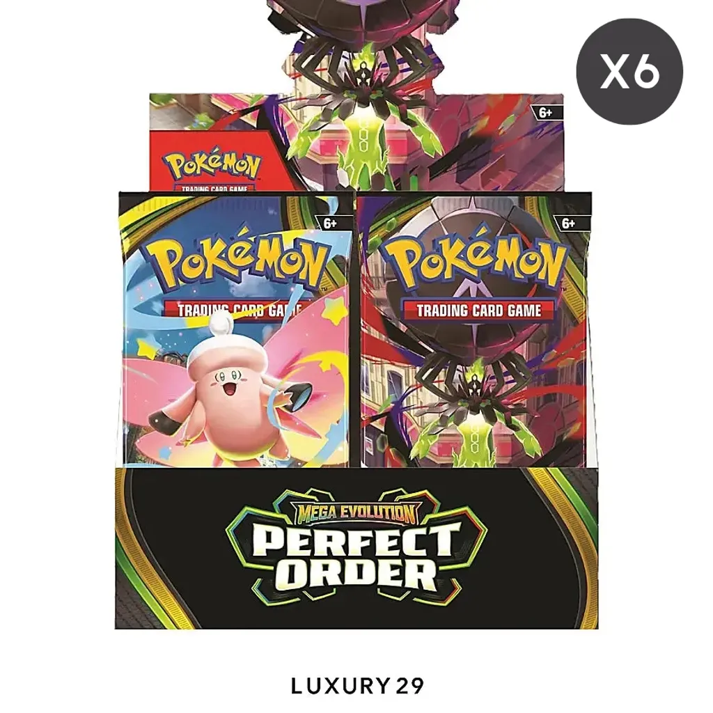 Pokemon TCG: Mega Evolution Perfect Order Booster (EN)(Small, Multicolour)