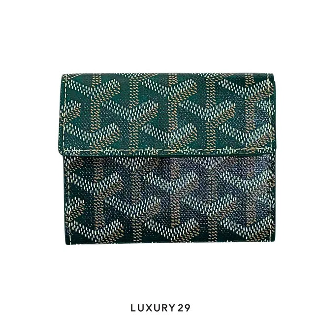 Goyard Marigny Wallet Green