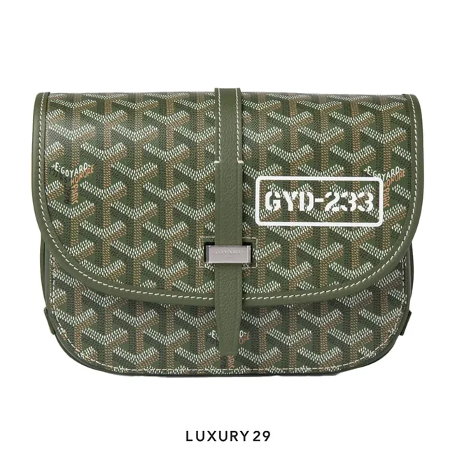 Goyard Belvedere PM Bag  Khaki - GYD-233