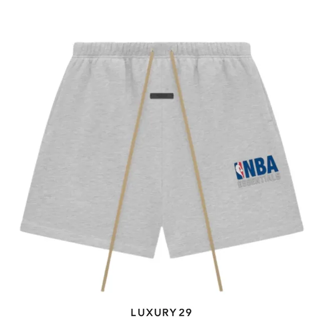 ESSENTIALS Fear of God Essentials x NBA Sweatshorts Light Heather