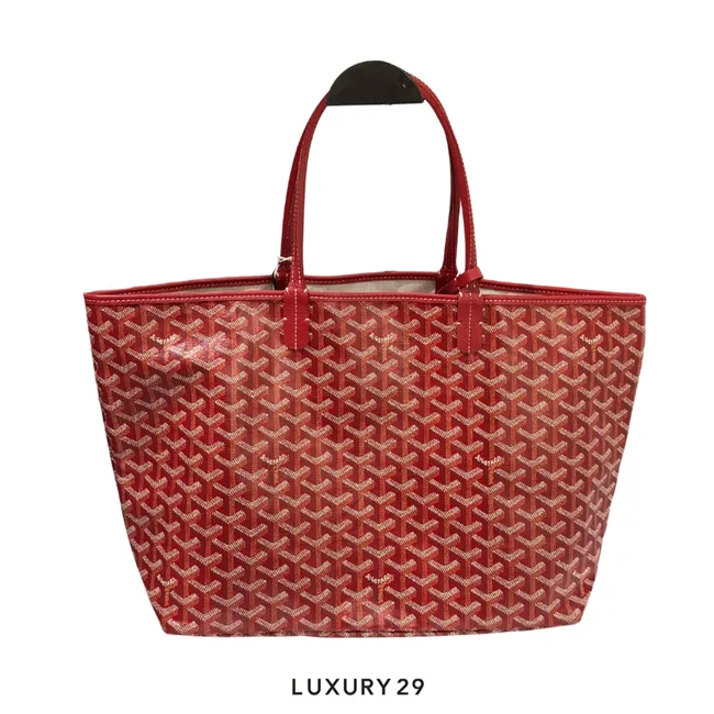 Goyard Saint Louis PM Bag Red