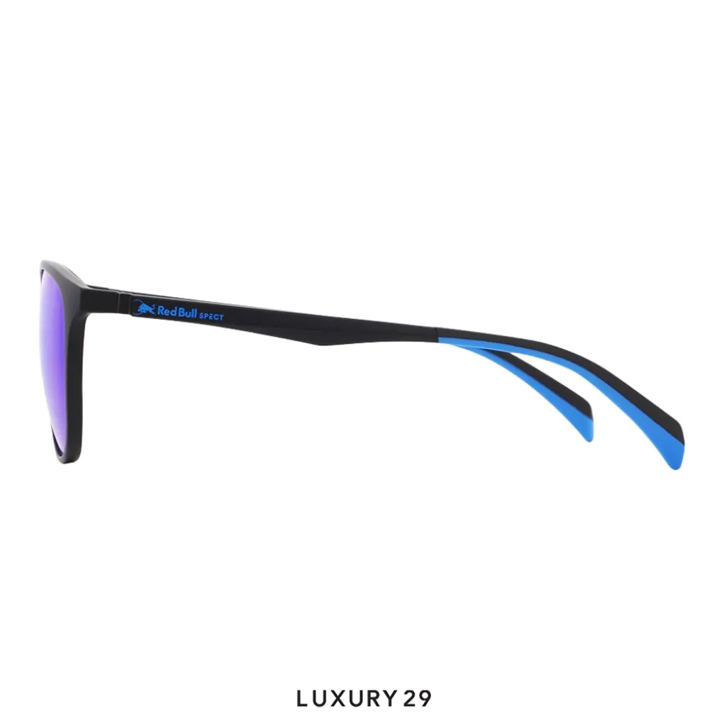 Red Bull Spect Sunglasses REDPS101-01P Double Concept smoke with dark blue mirror(Free Size, Blue)