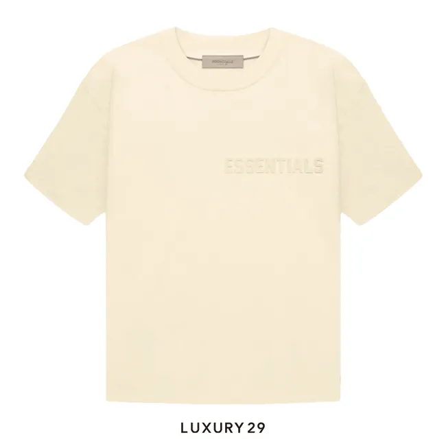Essentials Fear Of God T-Shirt Egg Shell  (PF22)
