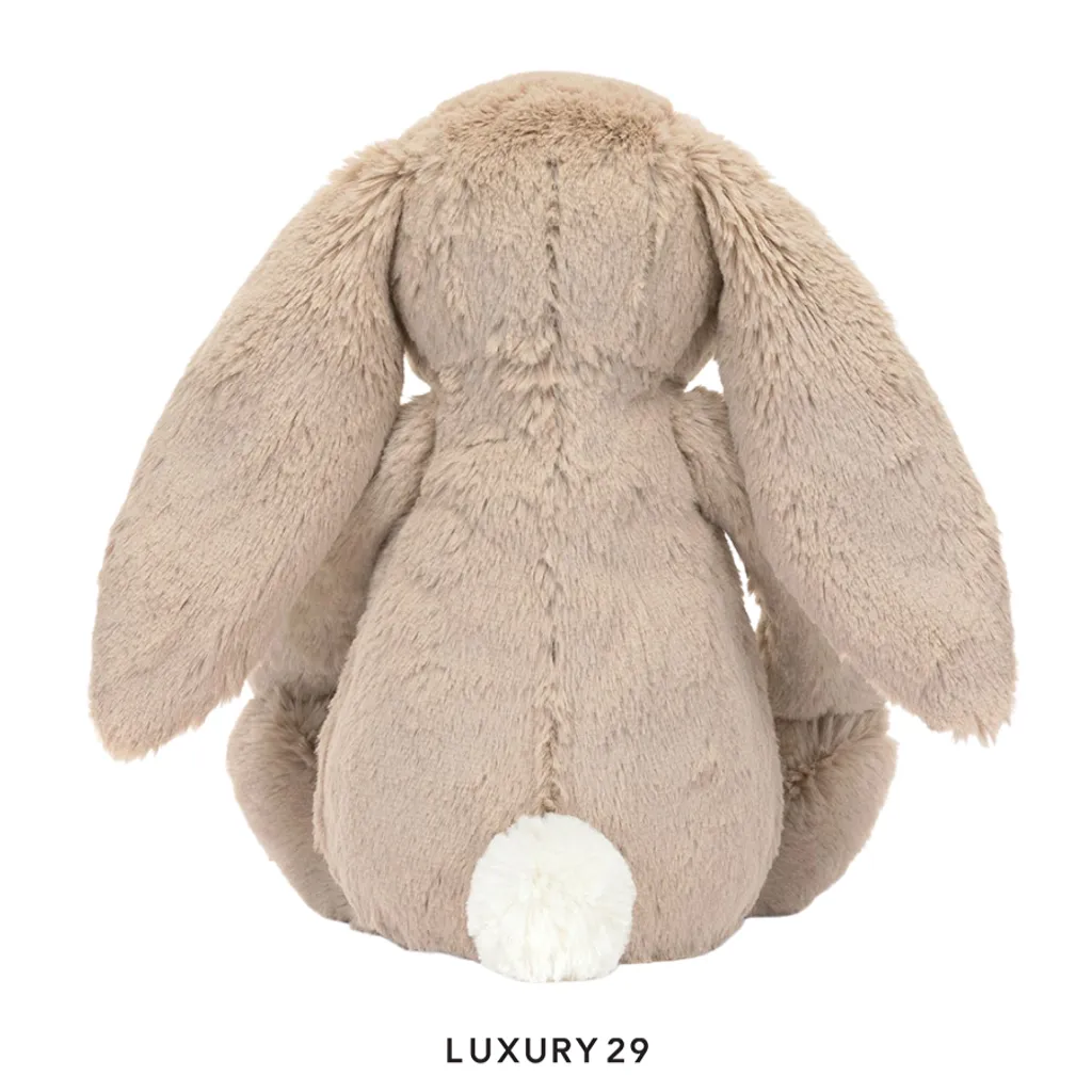 JellyCat Blossom Beige Bunny Petal Medium Brown(Medium, Brown)