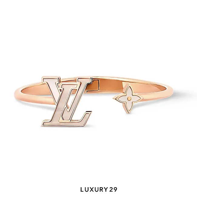 Louis Vuitton LV Lady LV Pearlescent Bracelet  (M)