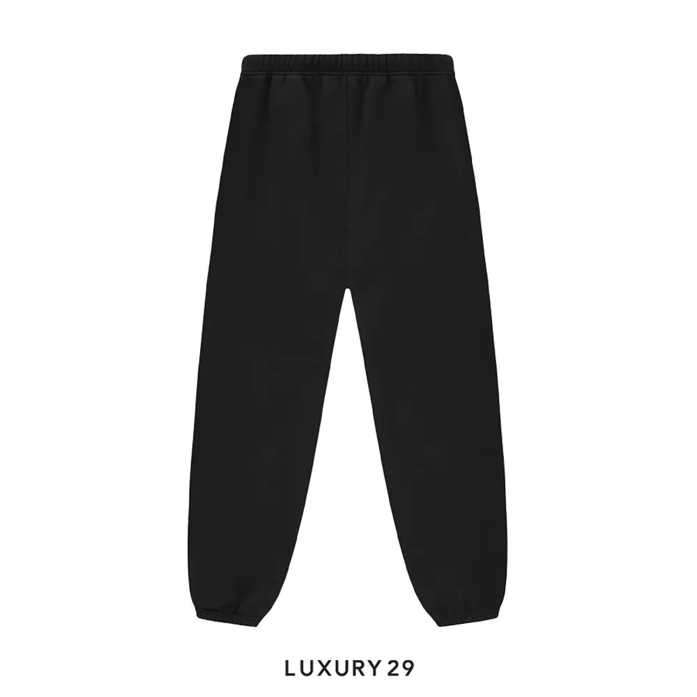 ESSENTIALS FEAR OF GOD fleece sweatpants Black(S, Black)