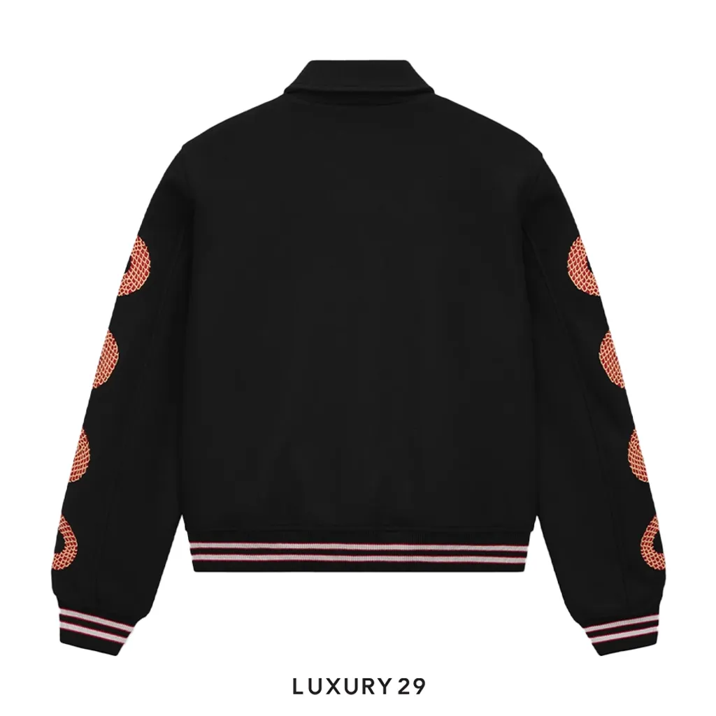 Amiri Snake Bones Jacket Black(M, Black)