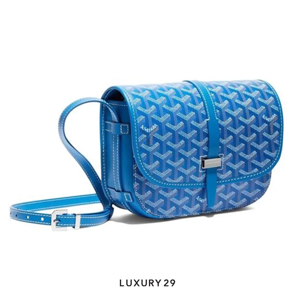 Goyard Belvedere PM Bag Blue(Small, Blue)