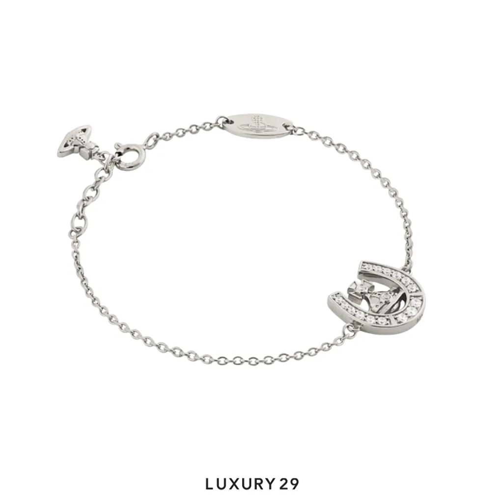 Vivienne Westwood Mare Bracelet SS26 WH U(Free Size, Silver)