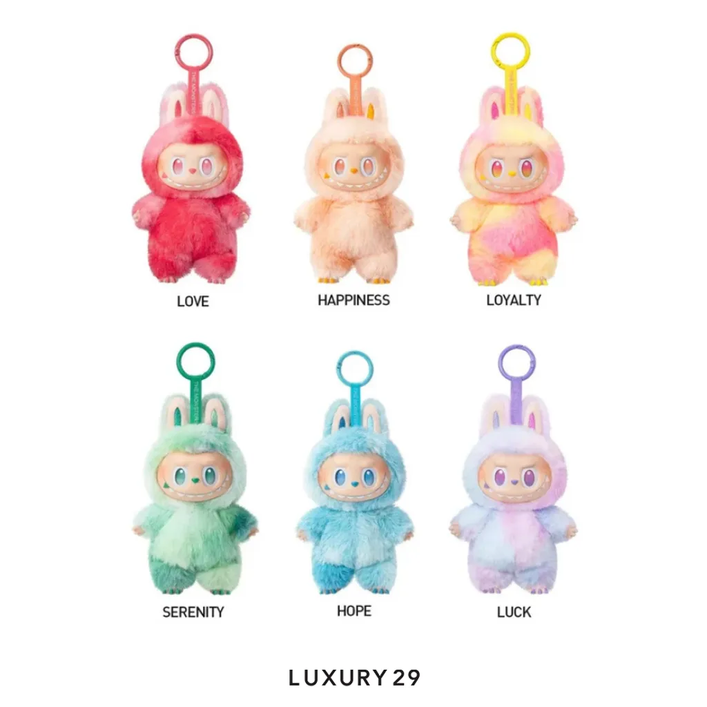 POP MART THE MONSTERS Big into Energy Series-Vinyl Plush Pendant Blind Box(Small, Multicolour)