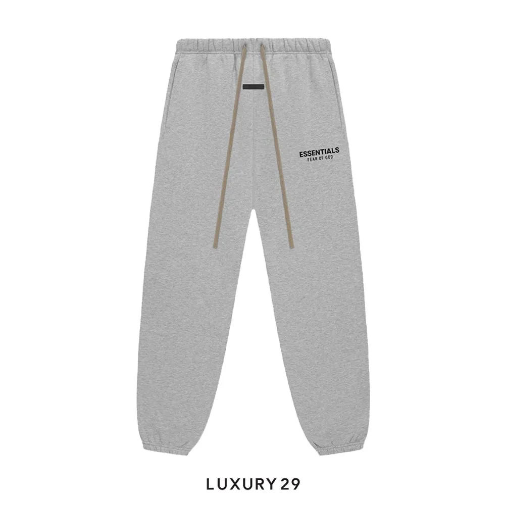 ESSENTIALS FEAR OF GOD fleece sweatpants Grey(XS, Grey)