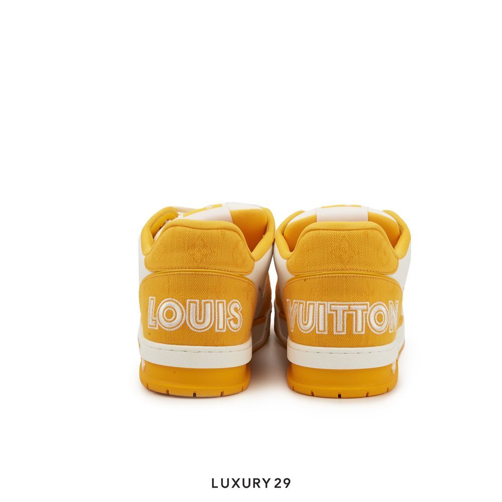 Louis Vuitton LV Trainers Yellow(M)(43, Yellow)