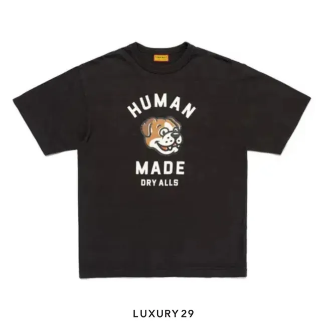 Human Made Graphic Bulldog Head T-shirt Black