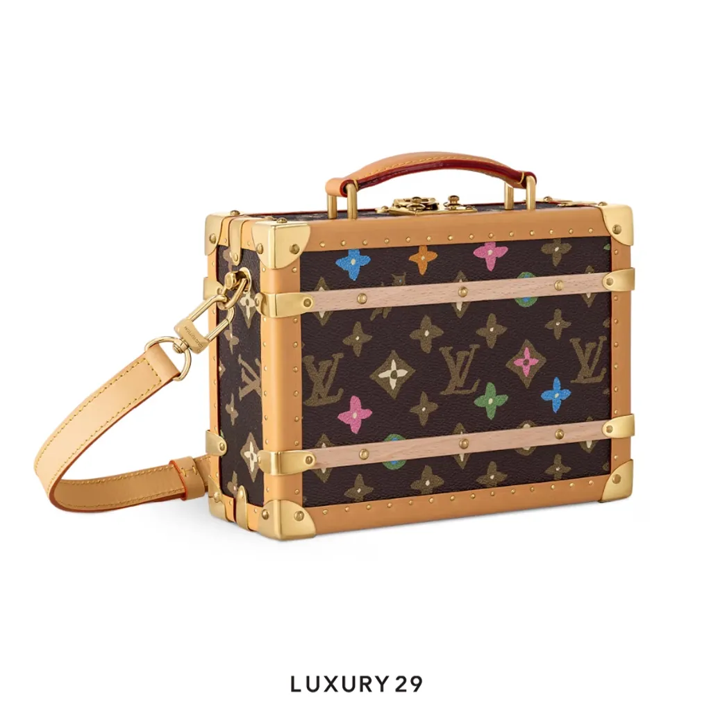 Louis Vuitton LV Handle Trunk Monogram Canvas Brown(Small, Brown)