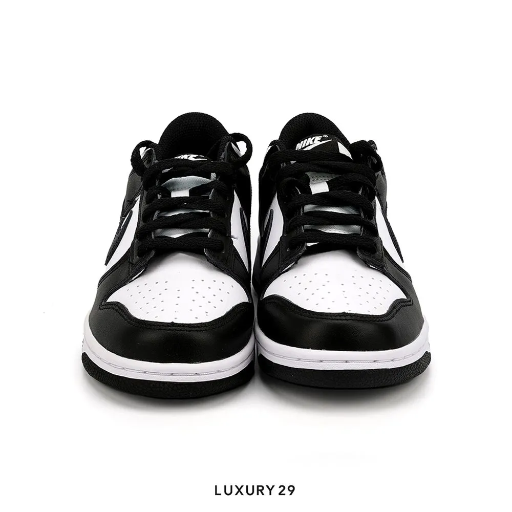 Nike Dunk Low Retro White Black Panda (2021) (Women's)(42, Black)