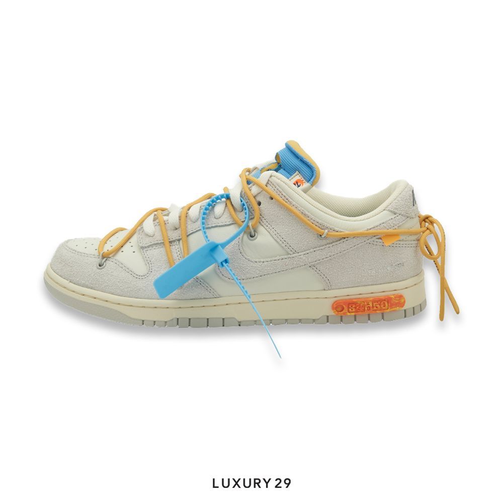 Nike Dunk Low Off-White Lot 34(M)(45, Grey)