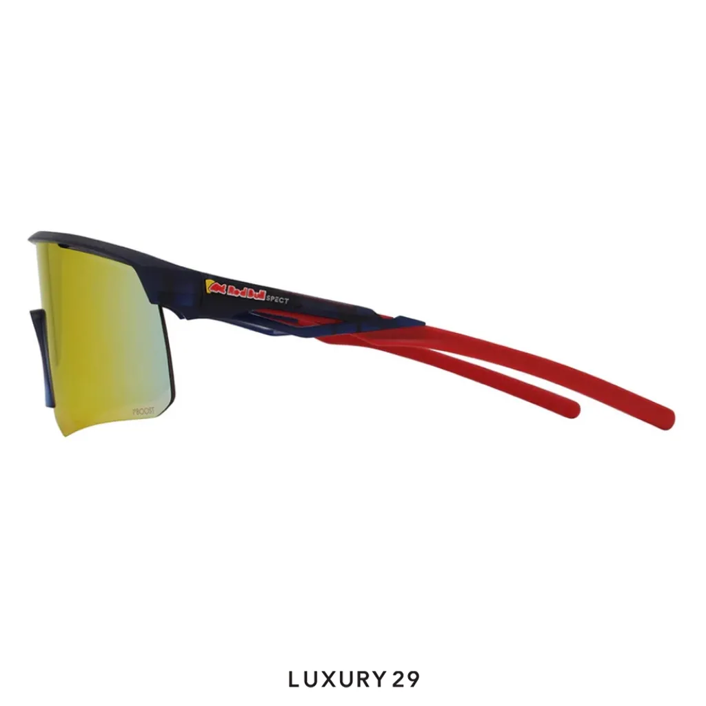 Red Bull Spect Sunglasses Riddle-003IB brown with blue mirror(Free Size, Brown)