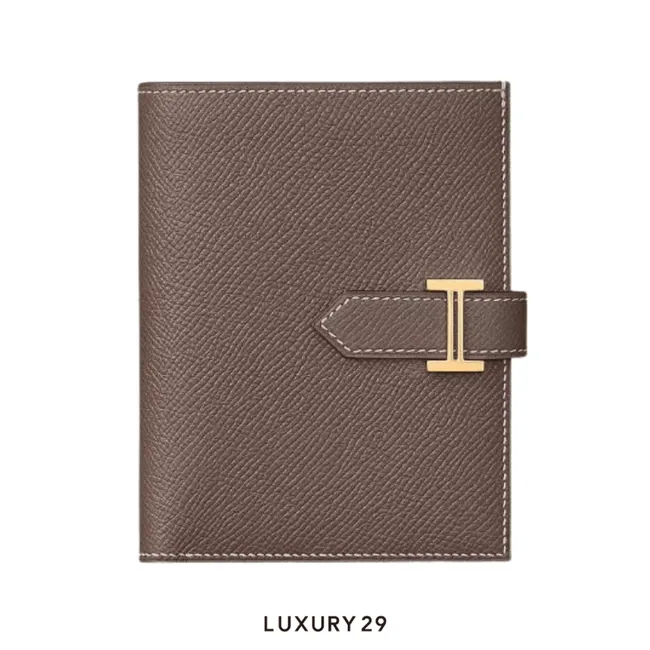 Hermes Bearn Compact wallet Etoupe